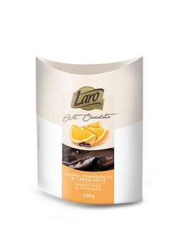 Laro, skórki pomarańczy w czekoladzie deserowej, 100 g