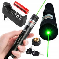 Laser Wskaźnik Laserowy Zielony Moc 50000 Mw 80Km
