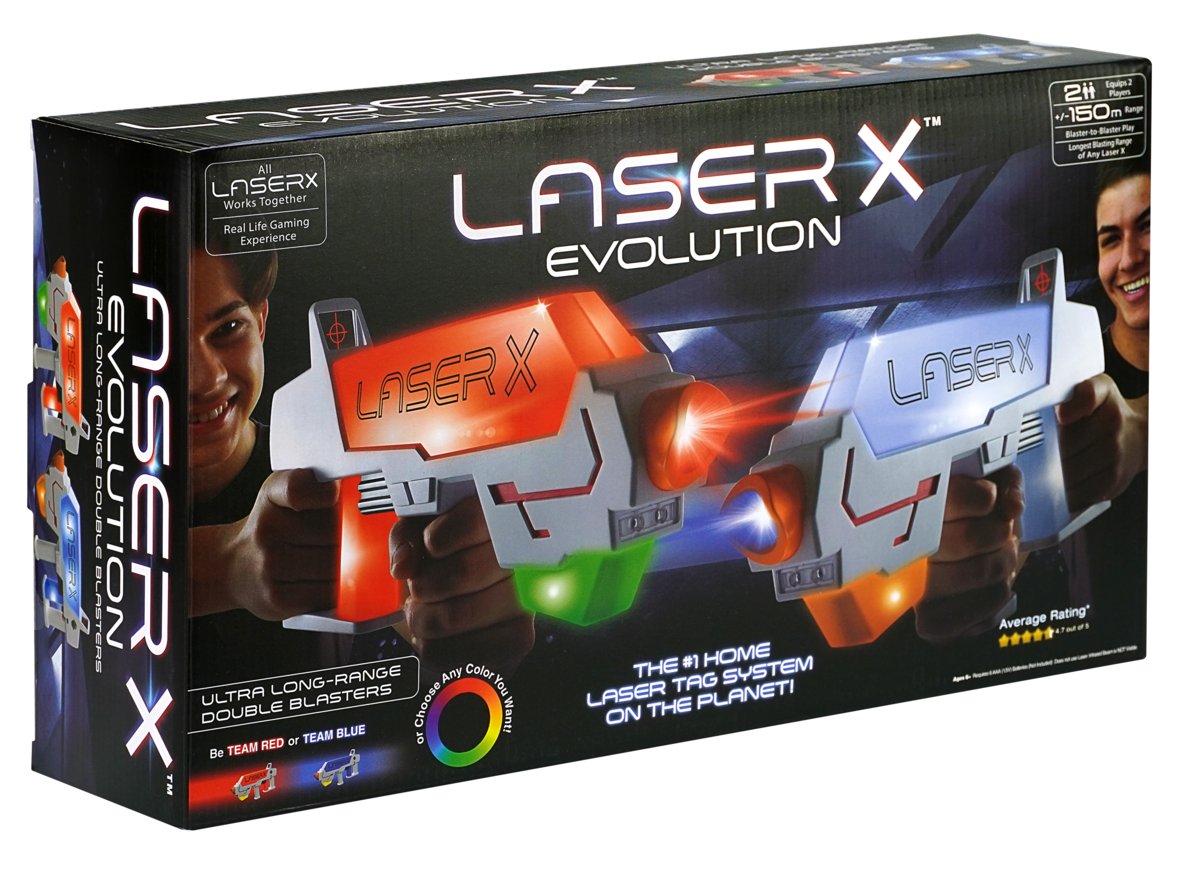 Фото - Іграшкова зброя TM Toys Laser X Evolution-Long Range Zestaw Podwójny 88178 