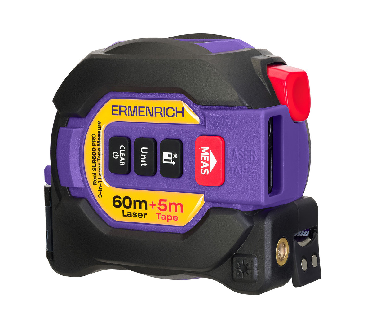 Laserowa taśma miernicza 3 w 1 Ermenrich Reel SLR600 PRO