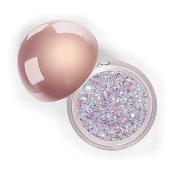 LASplash, Crystallized glitter, Sypki cień do powiek, jasnoróżowy, 3,5 g - Lasplash
