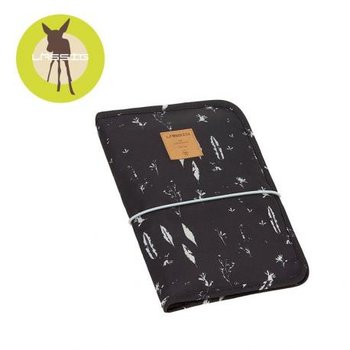 Lassig, Casual Label, Etui/Organizer na akcesoria do przewijania, Feathers, Black - Lassig