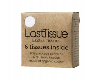 LastObject, LastTissue, Zapas chusteczek bawełnianych, 6 szt. - Last Object