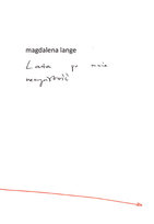 Lata po mnie rzeczywistość Lange Magdalena
