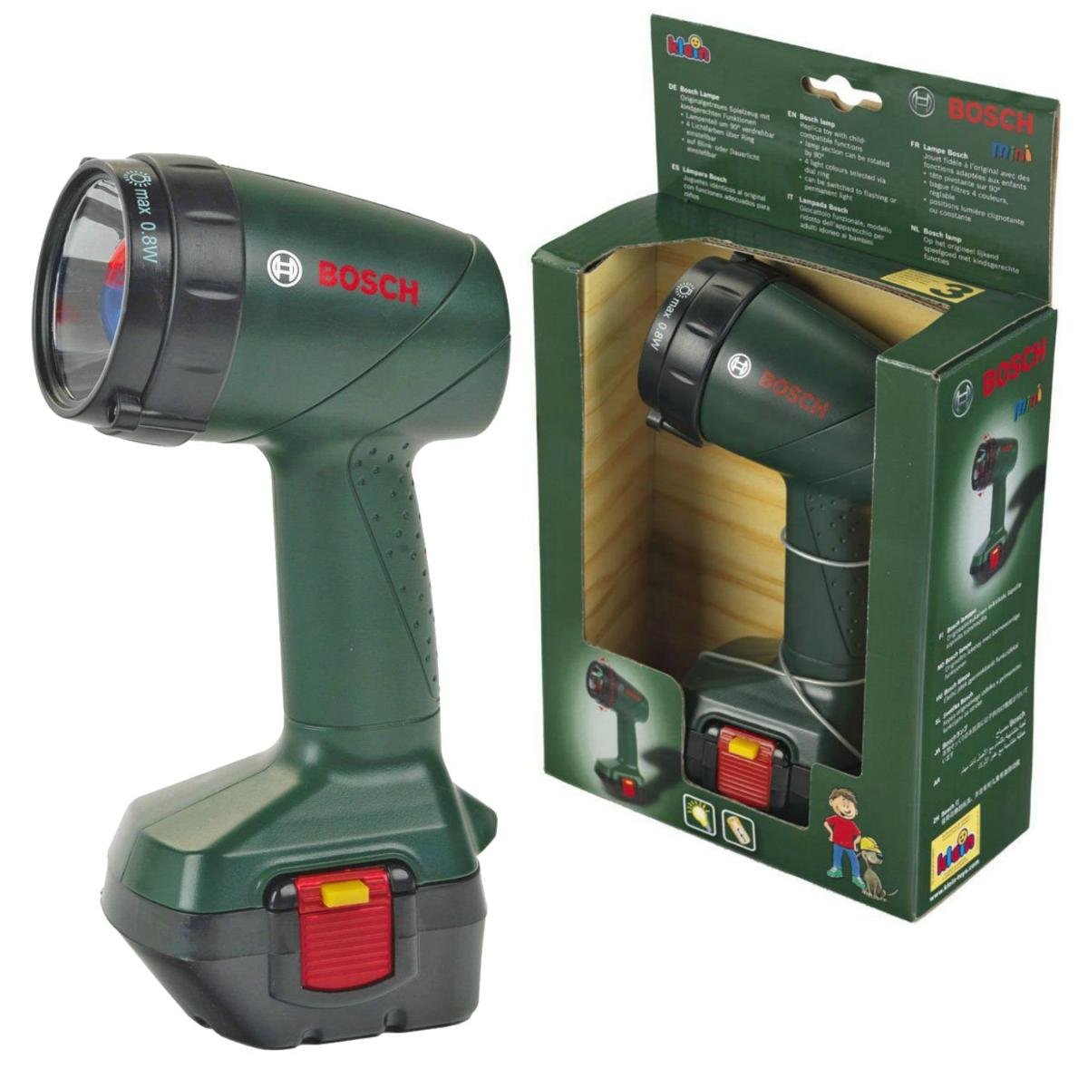Latarka Bosch Lampa przegubowa 4 kolory Klein 8448