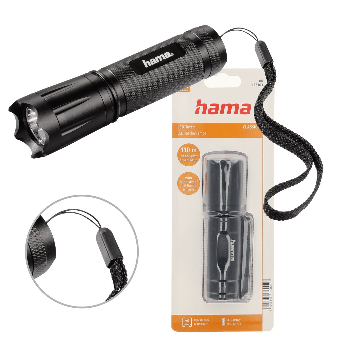 Latarka Led 100 Lumenów 110 M Hama Classic C-118