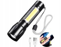 LATARKA RĘCZNA LTC 1-LED XPE+COB 3W 450LM LTC