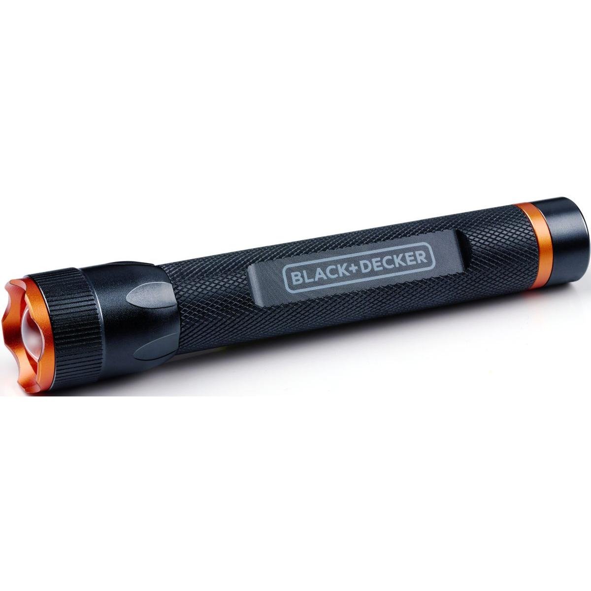 Latarka Taktyczna Aluminiowa 3,5W 200Lumenów Black & Decker - Black ...