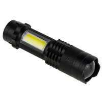 LATARKA TAKTYCZNA LED ZOOM CREE DIODA Q5 USB etui MARTOM