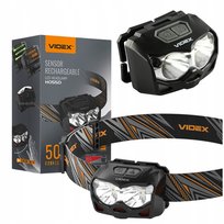 Latarka Wojskowa Czołowa Videx Czołówka Mocna LED Czujnik Ruchu 500lm IP65