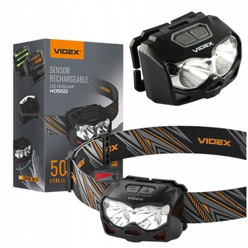 Latarka Wojskowa Czołowa Videx Czołówka Mocna LED Czujnik Ruchu 500lm IP65 - Videx