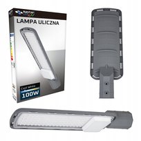 Latarnia Lampa Uliczna Ux Zasilana Z Sieci Led 100W 5000K Ip65 10000Lm