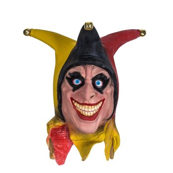 Lateksowa Maska Clown Joker Halloween - Inna marka