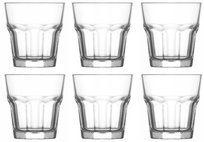 LAV ARAS Komplet 6 szklanek do wody napojów soków soft drink 200 ml