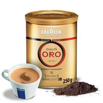 Lavazza, kawa mielona Qualita Oro w puszce, 250g