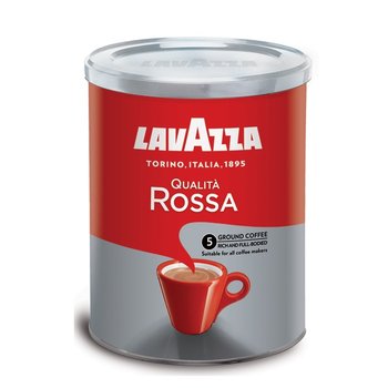 LAVAZZA - Kawa mielona Qualita Rossa - puszka 250 g - Bodum