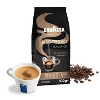 Lavazza, kawa ziarnista Espresso Classico, 500 g