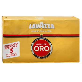 Lavazza Qualita Oro 100% Arabica 3 X 0,25 Kg Mielona   - Lavazza