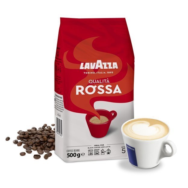 Lavazza, Qualita Rossa, kawa ziarnista, 500 g - Lavazza