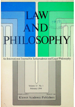 Law and Philosophie - Opracowanie zbiorowe | Książka w Empik