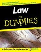 Law For Dummies Ventura John