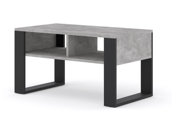 Ława stolik kawowy LUCA półka beton - BIM Furniture