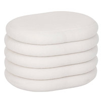 Ława tapicerowana boucle z funkcją przechowywania GIULIA, 59 x 45 x 40 cm