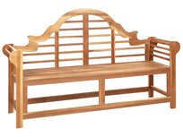 Ławka ogrodowa drewniana jasna MARLBORO