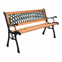 ŁAWKA OGRODOWA TARAS PATIO DREWNIANA PARKOWA LO1000-1