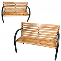 ŁAWKA OGRODOWA TARAS PATIO DREWNIANA PARKOWA LO1001