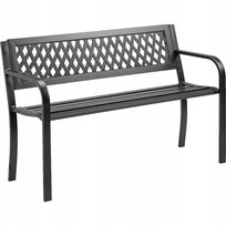 Ławka Ogrodowa Tarasowa Parkowa Metalowa Kratka