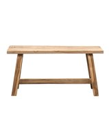 Ławka Teak Natural - Solidna Konstrukcja 90x25x45