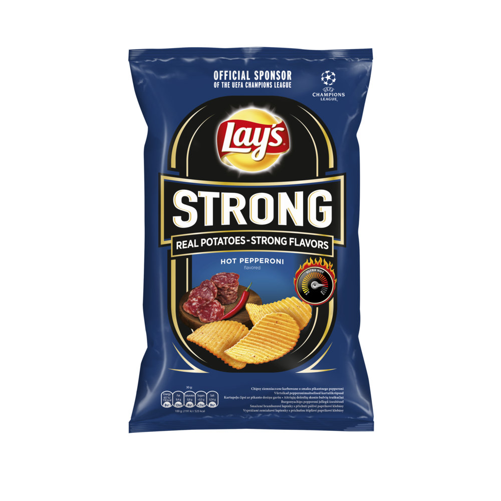 Lay's strong chipsy smak pikantne peperoni 130g - Lay's | Sklep EMPIK.COM