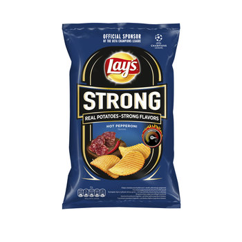 Lay's strong chipsy smak pikantne peperoni 130g - Lay's