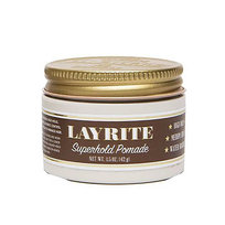 Layrite Superhold Pomade, Moco Utrwalająca Pomada do Modelowania Włosów, Średni Połysk 42g