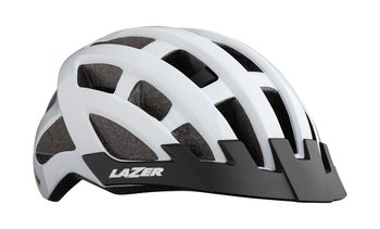 LAZER Compact kask rowerowy biały połysk - Lazer