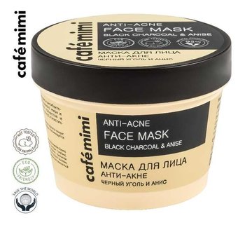 Le Cafe de Beaute Kafe Krasoty, Cafe mimi Anti-Acne, maska do twarzy, czarny węgiel i anyż, 110 ml - Le Cafe de Beaute Kafe Krasoty