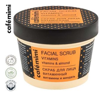 Le Cafe de Beaute Kafe Krasoty, Cafe mimi, witaminowy peeling do twarzy Witaminy i migdał, 110 ml - Le Cafe de Beaute Kafe Krasoty