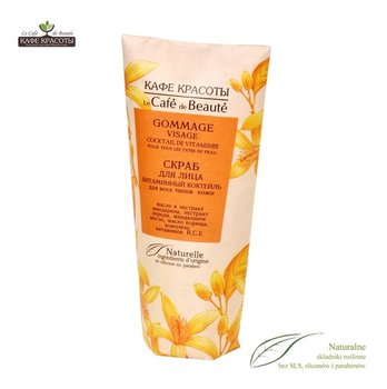 Le Cafe de Beaute Kafe Krasoty, peeling do twarzy koktajl witaminowy, 100 ml - Le Cafe de Beaute Kafe Krasoty