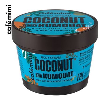 Le Cafe de Beaute, krem do ciała kokos i Kumquat, 110 ml - Le Cafe de Beaute