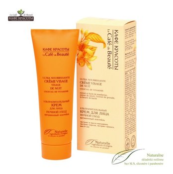 Le Cafe de Beaute, krem ultra-odżywiający do twarzy na noc, 50 ml - Le Cafe de Beaute