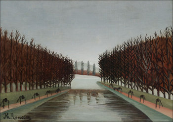 Le canal, Henri Rousseau - plakat 100x70 cm - Galeria Plakatu