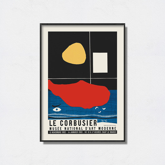 Le Corbuser Exhbton Poster Vlla Savoye Museum Prnt | Etsy