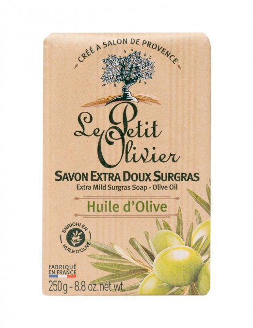 Фото - Мило Le Petit Olivier Olive Oil Extra Mild Surgras Soap 250g 