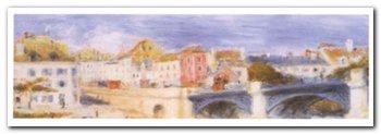 Le Pont A Chatu plakat obraz 100x35cm - Wizard+Genius