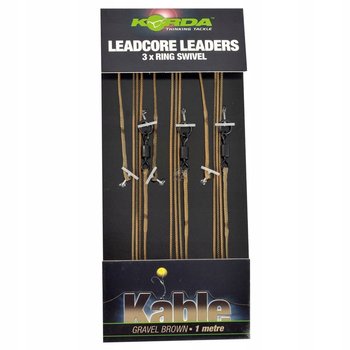 Leadcore Plecionka Korda Leadcore Leader Ring Swivel Gravel - Inna marka