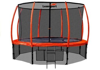 LEAN Sport, Trampolina ogrodowa z siatką wewnętrzną Lean Sport Best, 10 ft - LEAN Sport