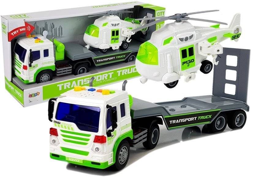 Фото - Машинка Lean Toys, auto Transporter na baterie, 1:16