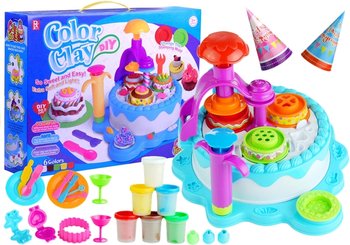 Lean Toys, ciastolina Zestaw Urodzinowy - Lean Toys