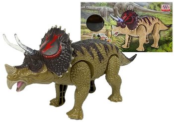 Lean Toys, Figurka kolekcjonerska, interaktywna Dinozaur Triceratops - Lean Toys